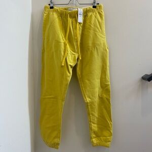American Eagle Outfitters Yellow Jogger Pants